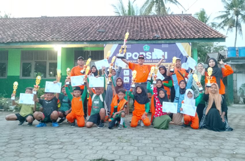  Keberhasilan MI Islamiyah Margasari 01 Sidareja sebagai Juara Umum Porseni 2025